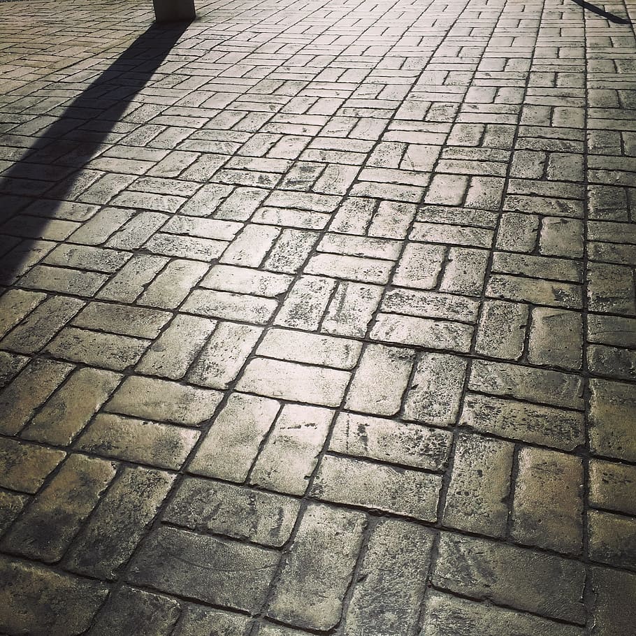 cobbles, shadows, stone, street, cobblestone, cobbled, sidewalk HD wallpaper