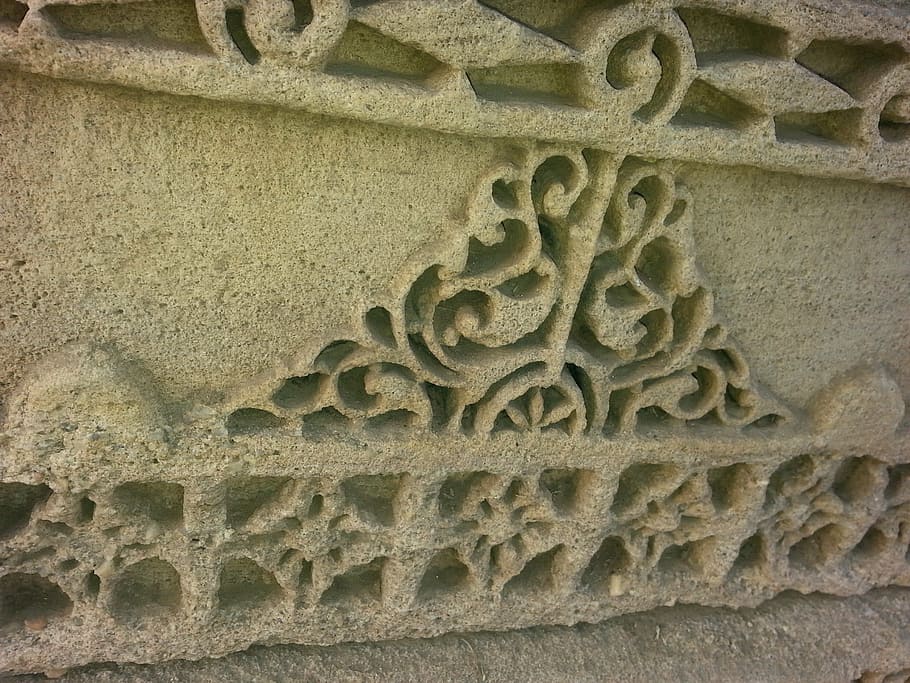 carve, carving, stone, old, pattern, antique, tourism, handmade HD wallpaper