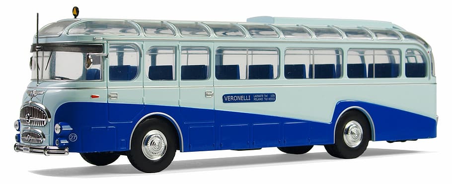 model buses, lancia esatau bianchi, 1953, models, model cars, HD wallpaper