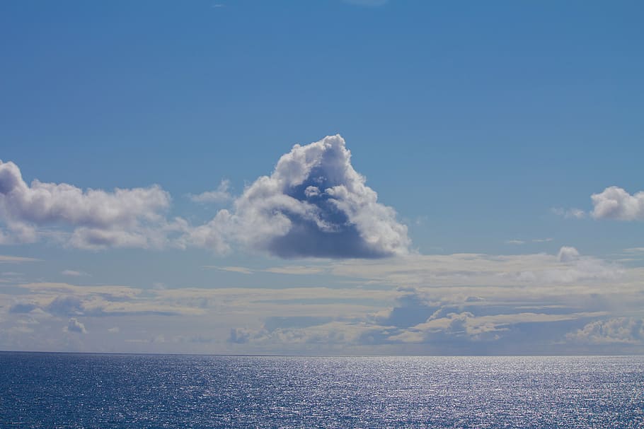 cloud, ocean, pacific, cloud - sky, scenics - nature, beauty in nature HD wallpaper