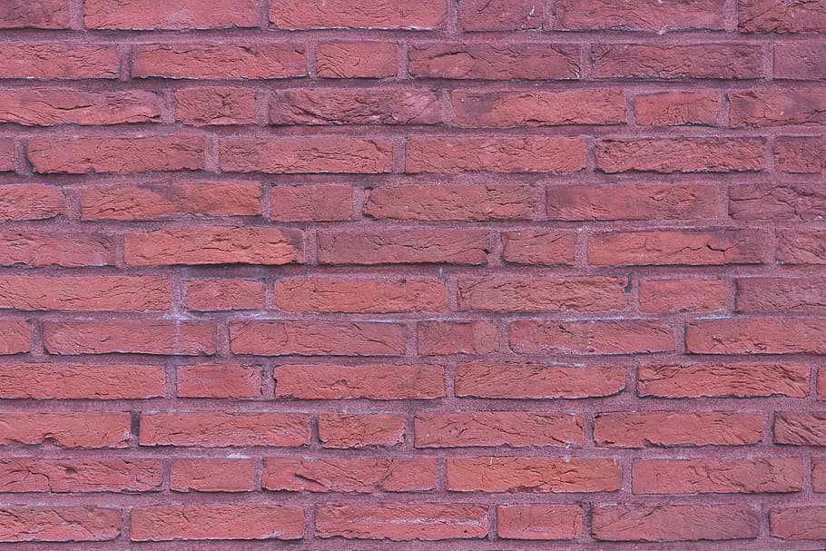 brown concrete blocks wall, brick, masonry, brick wall, background HD wallpaper