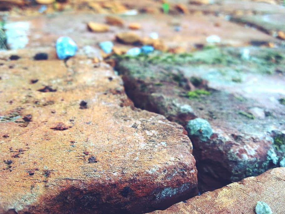 Brick, Wall, Stone, Mosaic, Bricks, brick wall, pebble, pebbles HD wallpaper