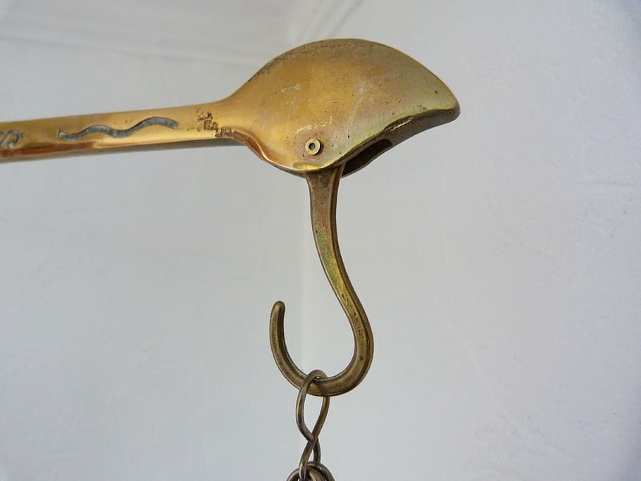 hook, scourge, balance, bronze, old, detail, measuring device HD wallpaper