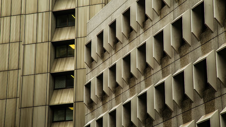 gray ceramic building, architecture, building Exterior, built Structure HD wallpaper