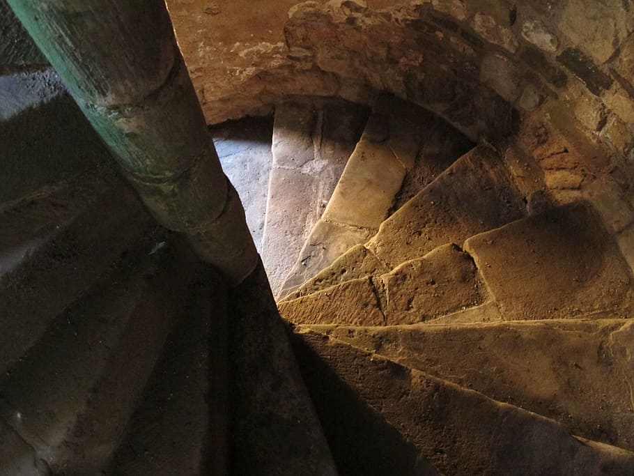 steps, stairs, staircase, castle, stone, solid, rock, rock - object HD wallpaper