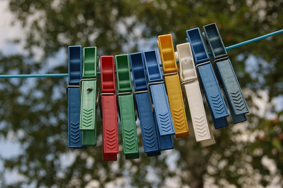 string, binder, wash, blue, color, green, red, yellow, colors HD wallpaper
