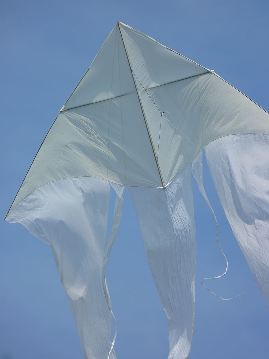 dragon, autumn, sky, fly, wind, blue, kites rise, air, dom HD wallpaper