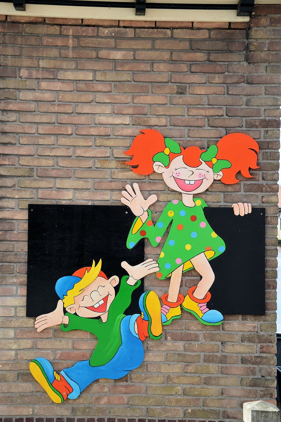 kids, decoration, wall, funny, design, celebration, child, colorful HD wallpaper
