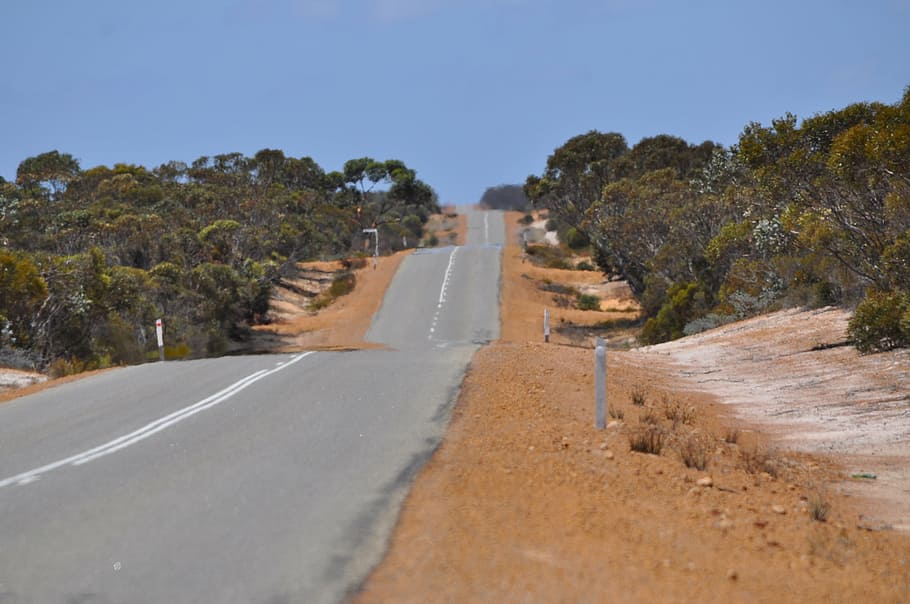 australia, road, outback, asphalt, nature, street, transportation HD wallpaper
