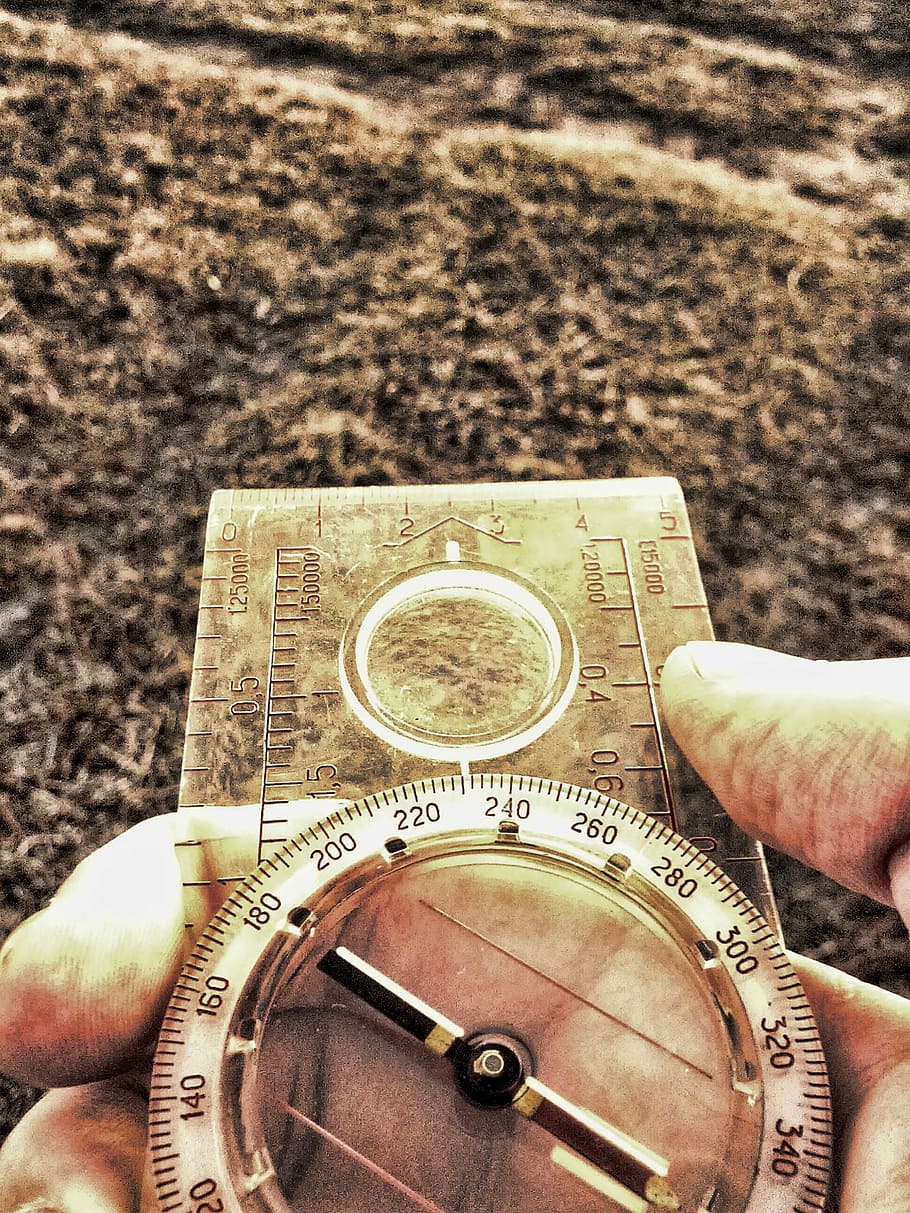 person holding compass, Navigation, Tourism, Arrow, human hand HD wallpaper
