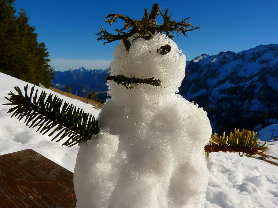 HD wallpaper: snow man, mountain spirit, winter, cold, fun, males, funny |  Wallpaper Flare