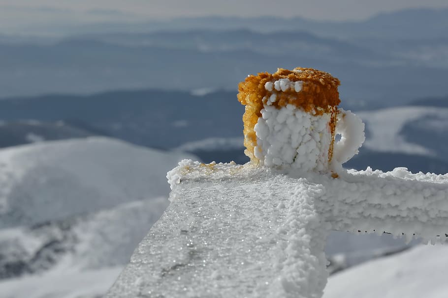 coffee, mountain, ice, cold, iced coffee, cafe, sweet, delicious HD wallpaper