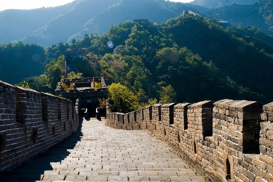 Great Wall of China, China, the great wall, mutianyu, beijing great wall, HD wallpaper
