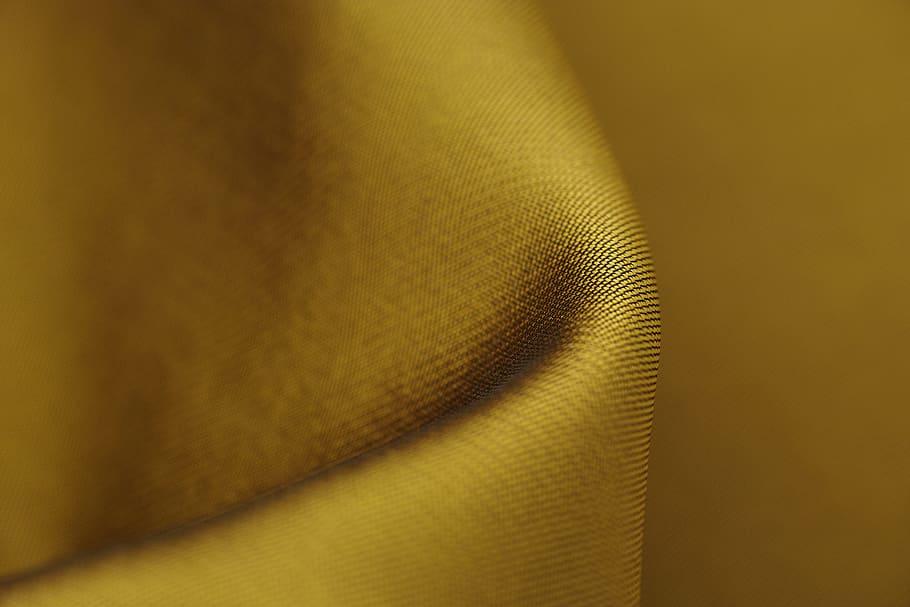 yellow, fabric, abstract, textile, design, abstract pattern, HD wallpaper