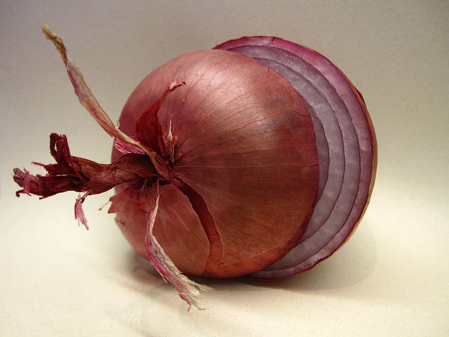 onion, red onion, fresh, raw, vegetable, nutrition, sliced HD wallpaper