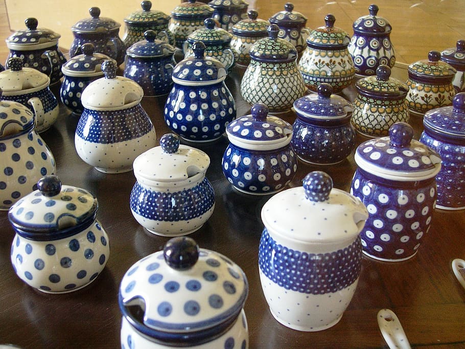pottery, pots, poland, folklore, regional, local, products HD wallpaper
