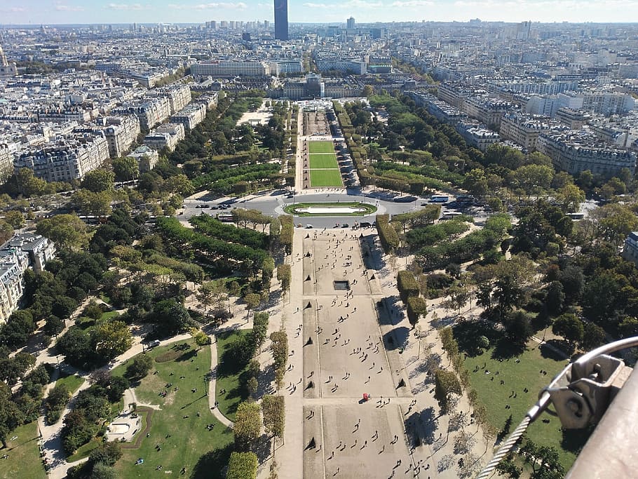 paris, eiffel, tower, view, built structure, architecture, city HD wallpaper