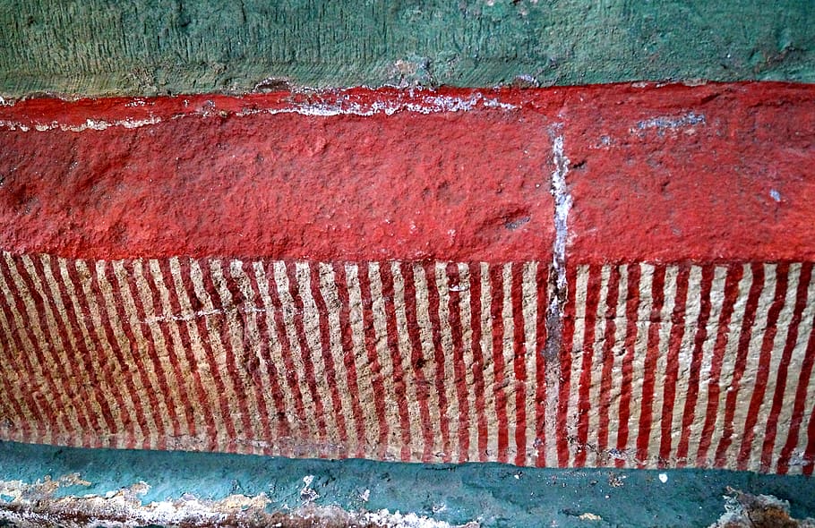 wall, color, old, art, stone, painted, painted wall, plaster HD wallpaper