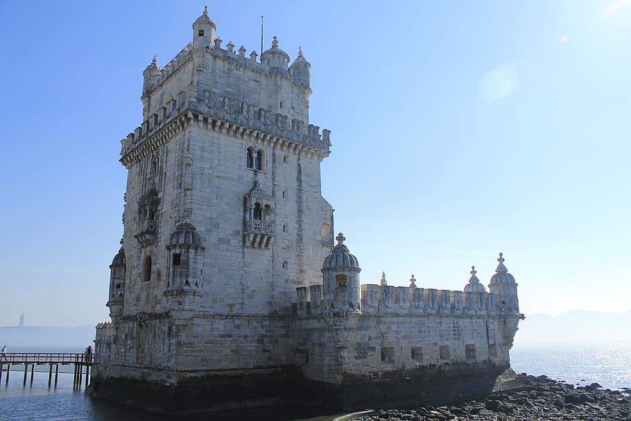 lisbon, belém tower, monument, history, old, portugal, memorial, HD wallpaper