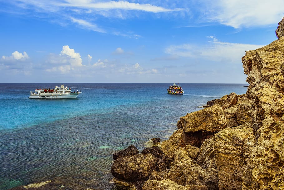 Formation, Rugged, Coast, cliff, rocky, erosion, landscape HD wallpaper