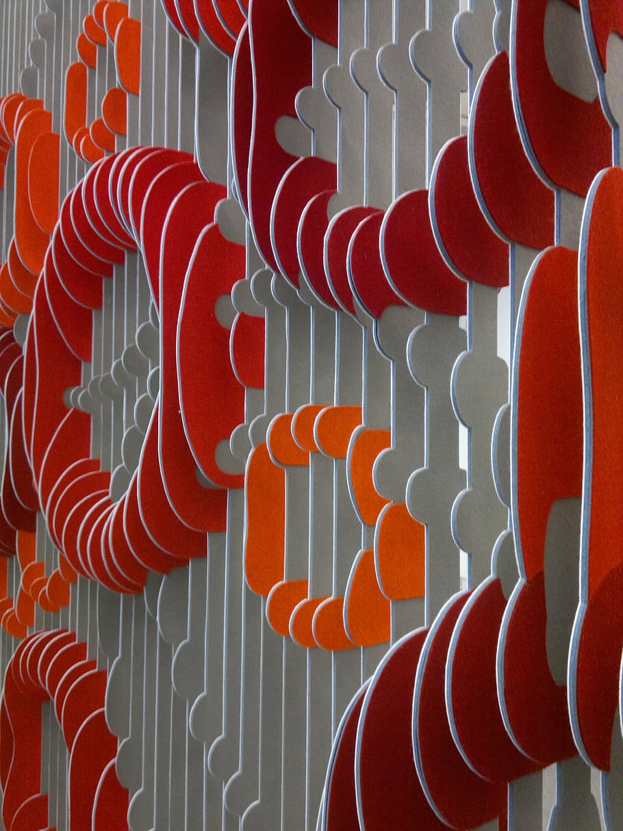 art, gallery, circles, red, pattern, backgrounds, full frame HD wallpaper