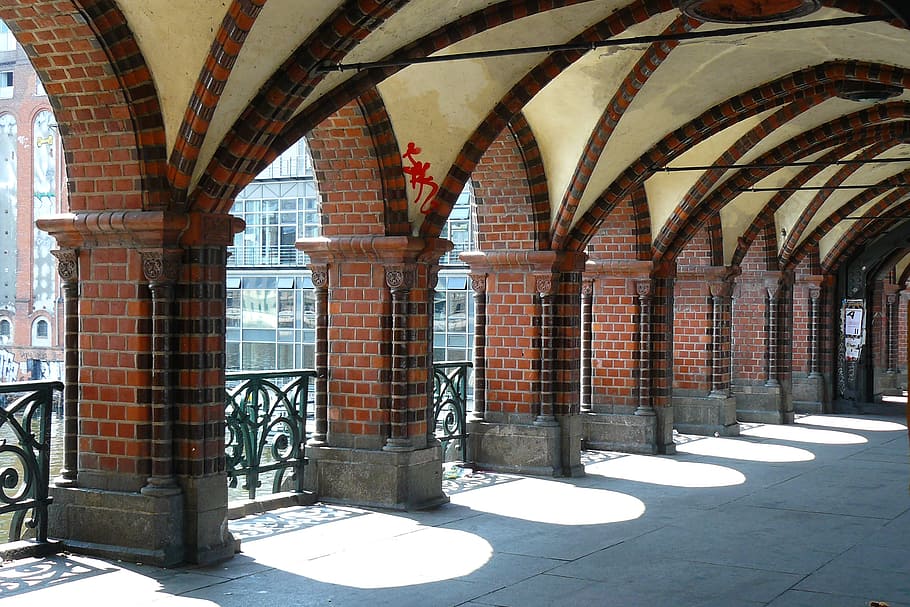 bridge, architecture, arches, arcades, building, structures HD wallpaper