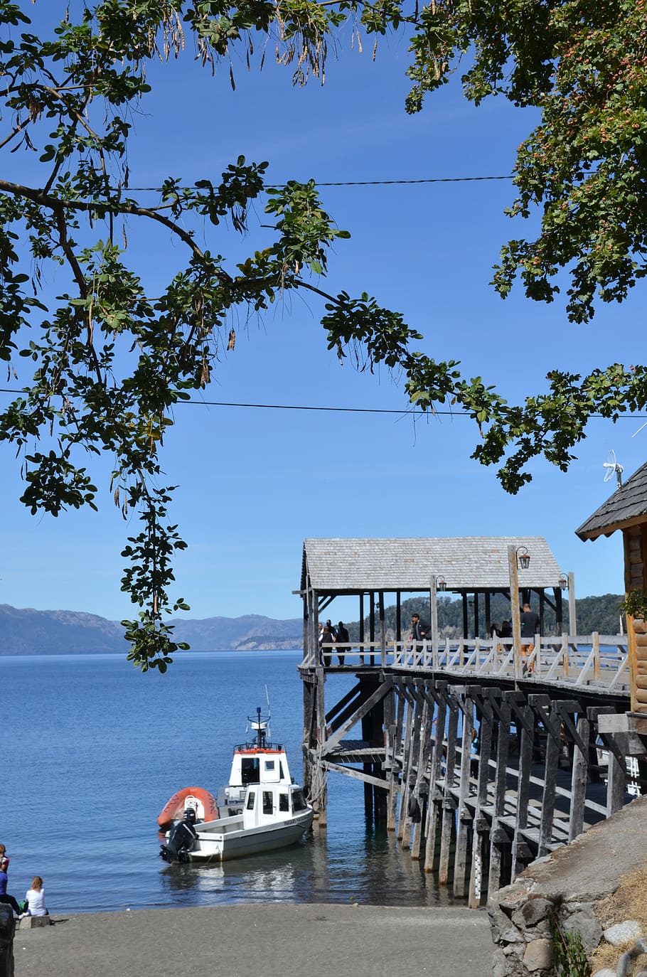 dock, sailing, patagonia, water, transportation, nautical vessel HD wallpaper
