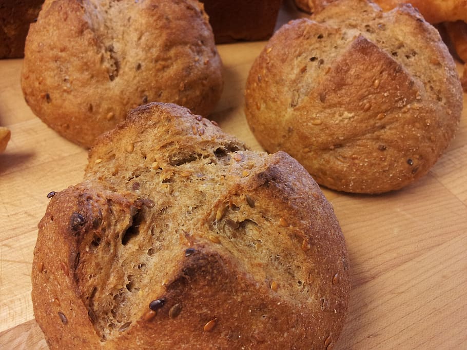 bake, bread, bakery, baking, healthy, grain, food and drink HD wallpaper