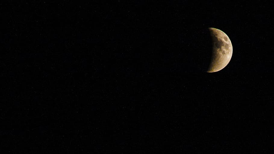 moon, lunar, eclipse, space, astronomy, night, sky, scenics - nature HD wallpaper