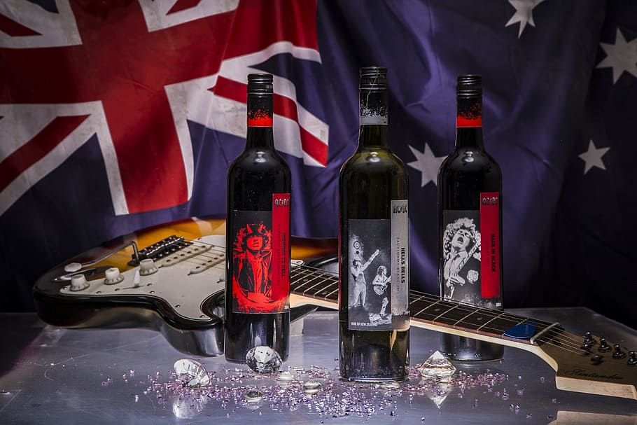 wine, drink, bottle, alcohol, bar, ac dc, drunk, alcoholic beverage HD wallpaper