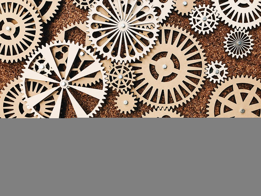 Wooden Gears, engineer, engineering, mechanical, pattern, texture HD wallpaper