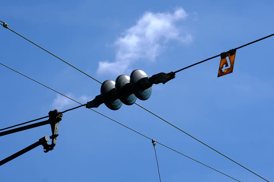 Railway, Technology, Insulator, Energy, current, electricity HD wallpaper