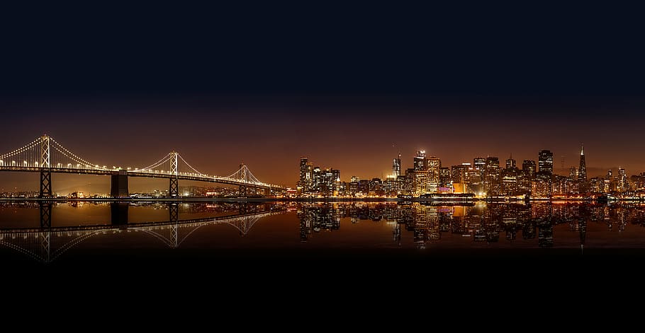 Golden Bridge Gate, San Francisco near cityscape, landscape HD wallpaper