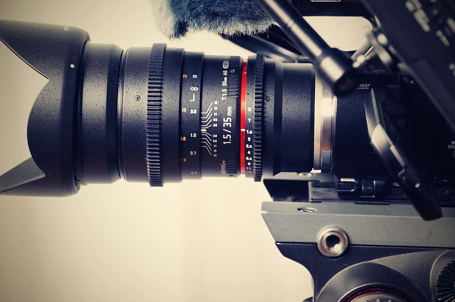 Black Camera Zoom Lens in Close Photography, blur, camera lens HD wallpaper