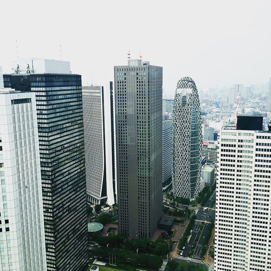 architecture, building, infrastructure, sky, skyscraper, tower HD wallpaper