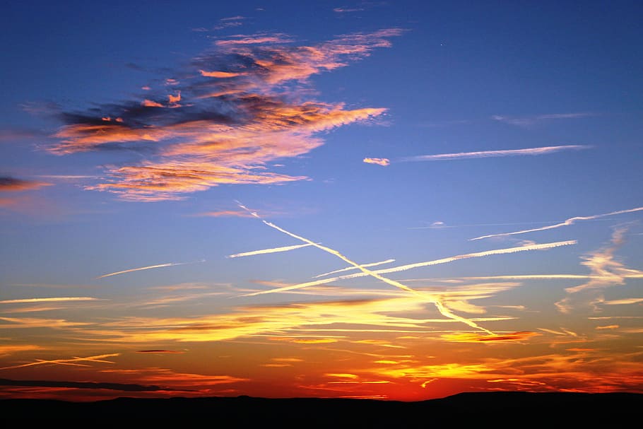 sunrise, sky, clouds, twilight, skies, sunset, nature, dusk HD wallpaper