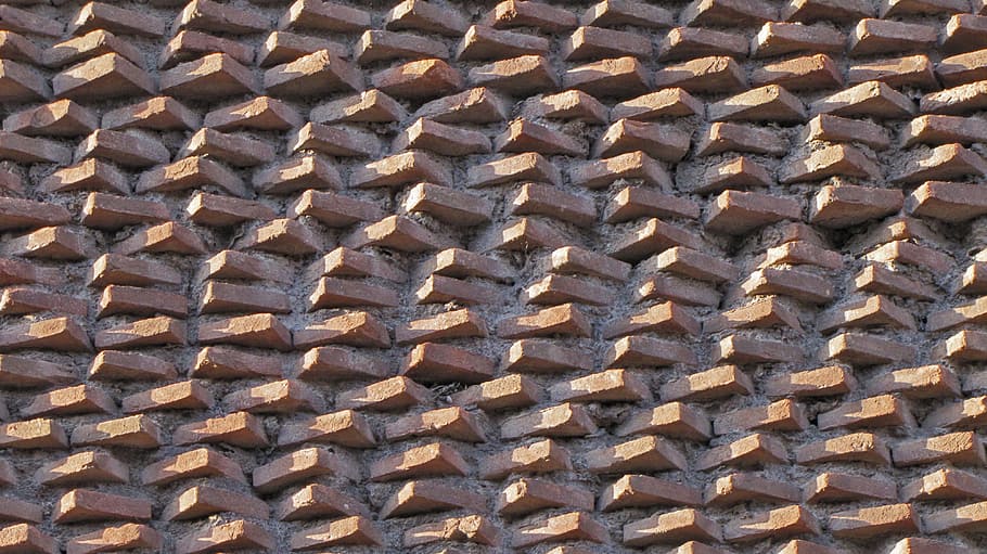 brick wall, bricks, brickwork, background, texture, material HD wallpaper
