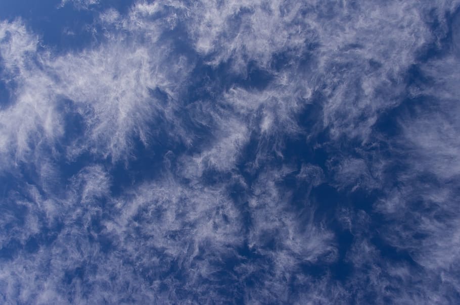 cloudy sky, clouds, blue, white, pattern, australia, backgrounds HD wallpaper