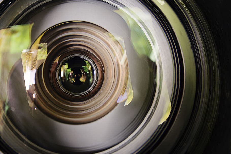 closeup photo of gray and brown camera lens, digital, photography HD wallpaper