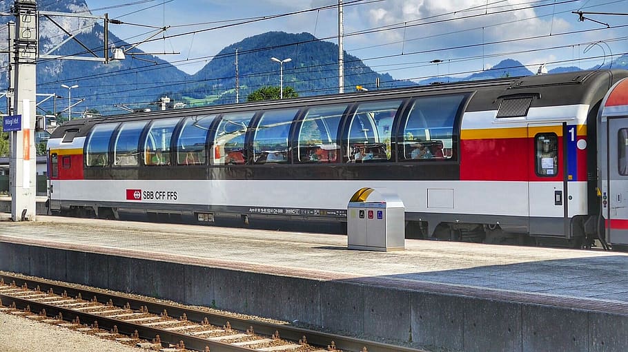 train, railway, transport system, transportation, mode of transportation HD wallpaper