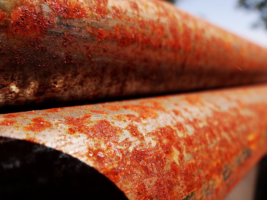 rust, weathered, pipes, rusted, steel, old, grunge, metal, damaged HD wallpaper