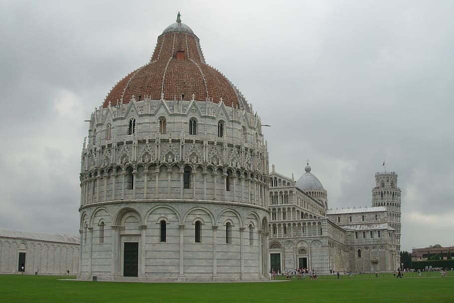 pisa, tower, leaning tower, basilica, architecture, famous Place HD wallpaper