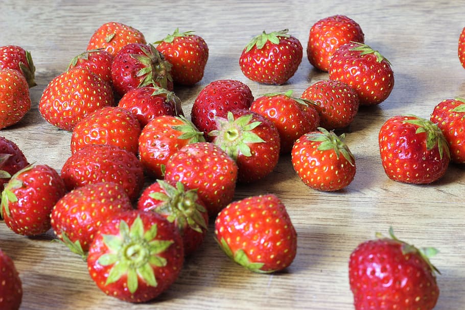 fruit, green, background, fresh, strawberry, organic, white HD wallpaper