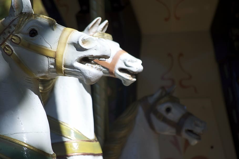 cavallitos, mader, old, representation, sculpture, art and craft HD wallpaper