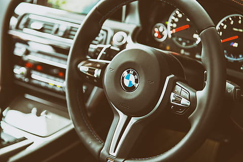 Interior shot of the BMW M6, image captured at the Goodwood, technology HD wallpaper