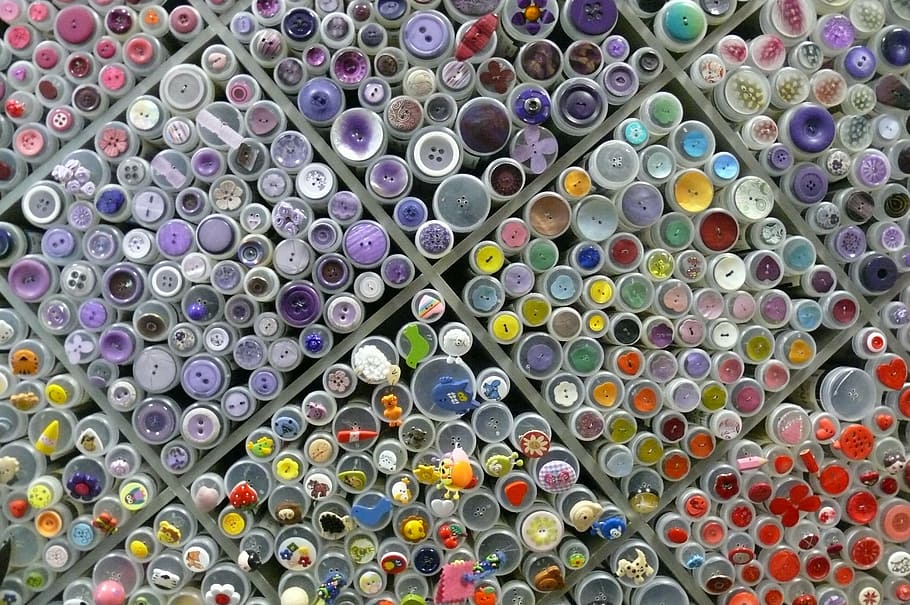 button, colorful, buttons, sale, decoration, handarbeiten, sew HD wallpaper