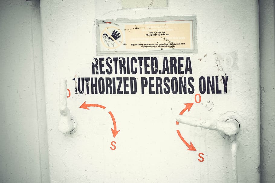 door, caution, sign, communication, text, western script, no people HD wallpaper