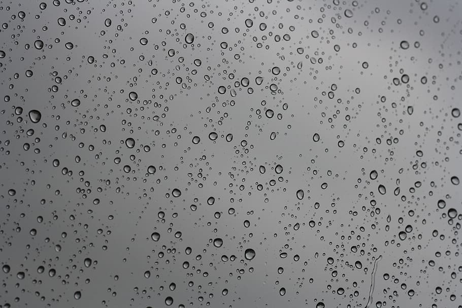 water droplets, raindrops, window, background, wallpaper, wet HD wallpaper