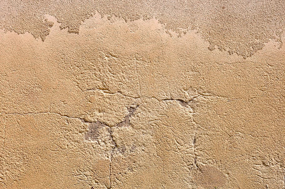 rough brown concrete stone fragment, structure, texture, background HD wallpaper