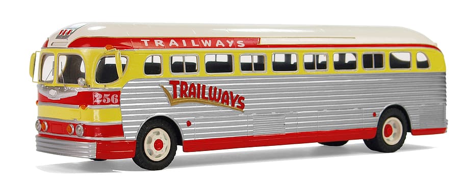 gmc pd-4151, buses, a, model buses, collect, trailways, hobby HD wallpaper